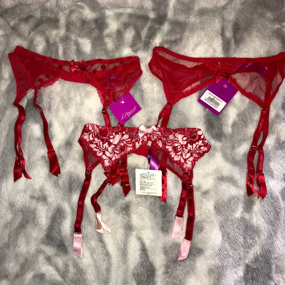 BNWT Agent Provocateur Garters Bundle